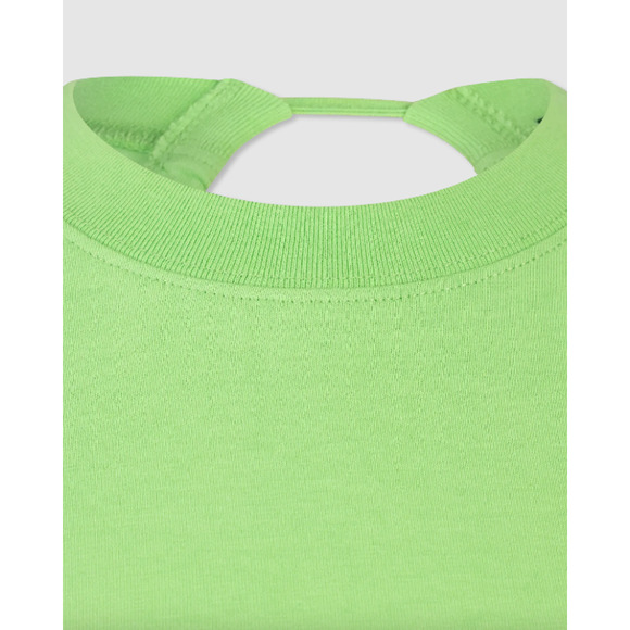 Jacquemus Le T-shirt Piccola Green Crop Top - Picture 6 of 16